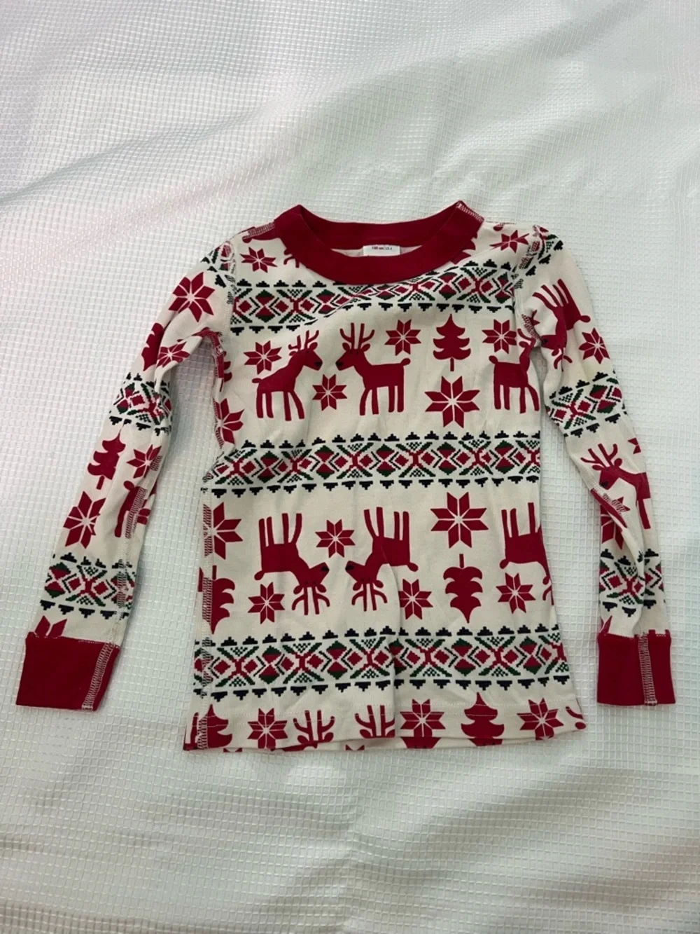 Hanna Andersson Size 4 Christmas Pj Top